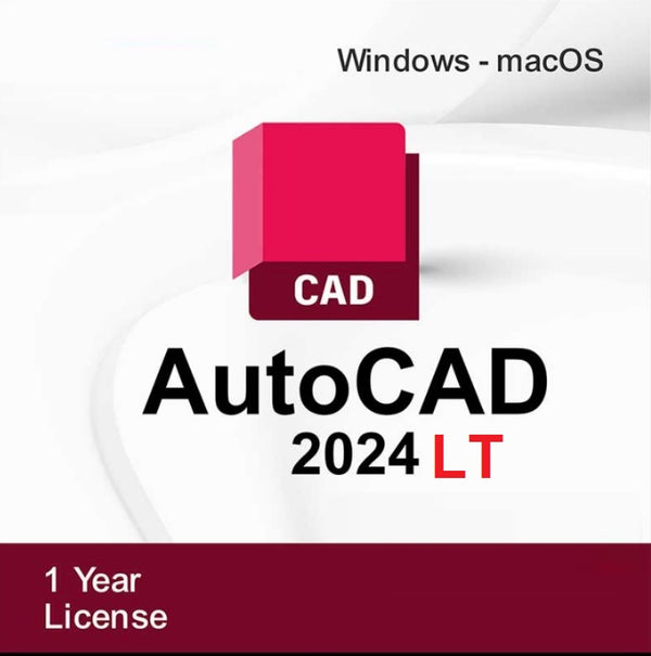 AutoCAD LT 2025/2026 - ABBONAMENTO 12 MESI 1 ANNO (WINDOWS/MAC)