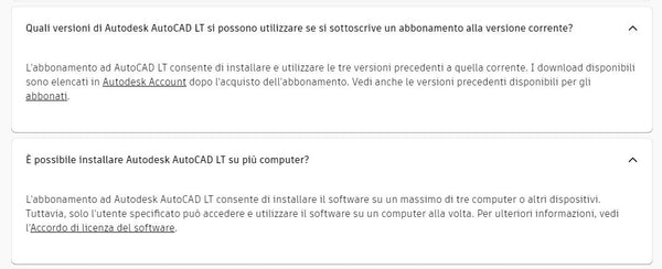AutoCAD LT 2025/2026 - ABBONAMENTO 12 MESI 1 ANNO (WINDOWS/MAC)