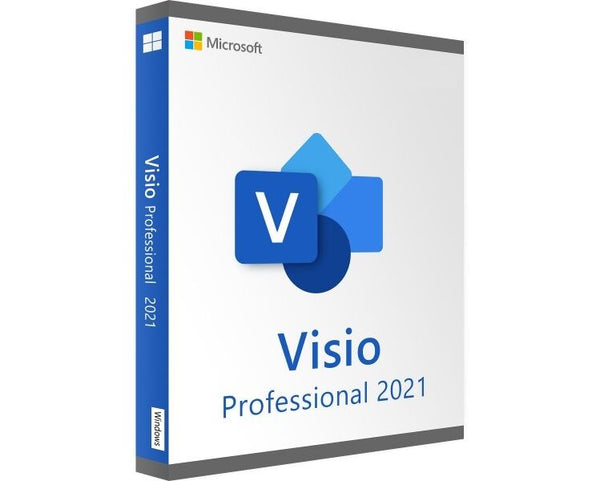 VISIO 2021 PROFESSIONAL PLUS 32/64 BIT KEY ESD