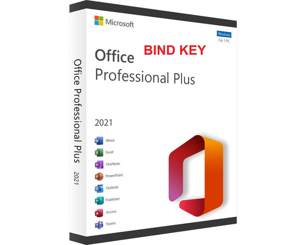 OFFICE 2021 PROFESSIONAL PLUS 32/64 BIT BIND KEY ESD