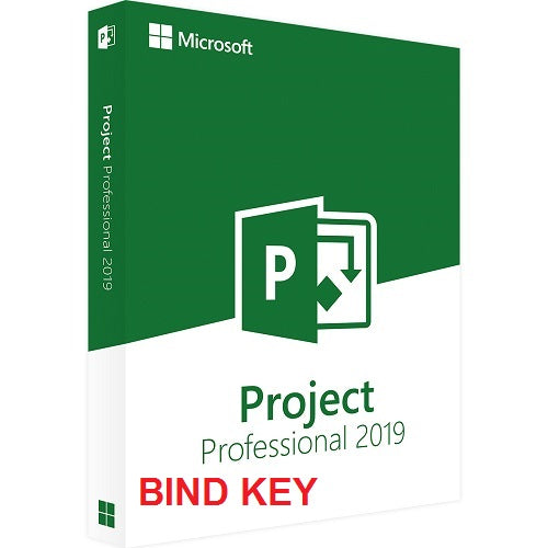 PROJECT 2019 PROFESSIONAL PLUS 32/64 BIT BIND KEY ESD